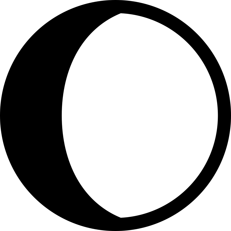 Moon Phase Comments - Icon Clipart (980x980), Png Download