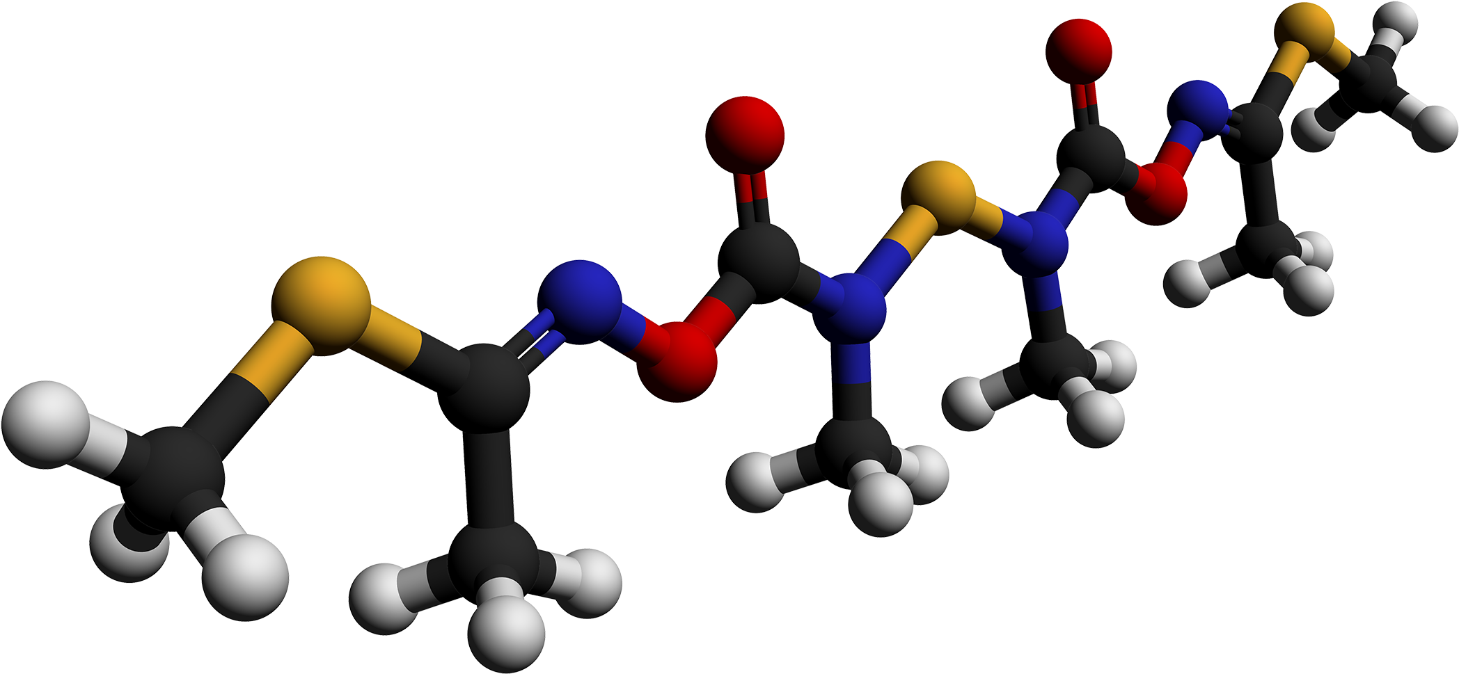 Thiodicarb 3d Balls By Ahrls 2012 - Sunitinib Clipart (2127x1000), Png Download