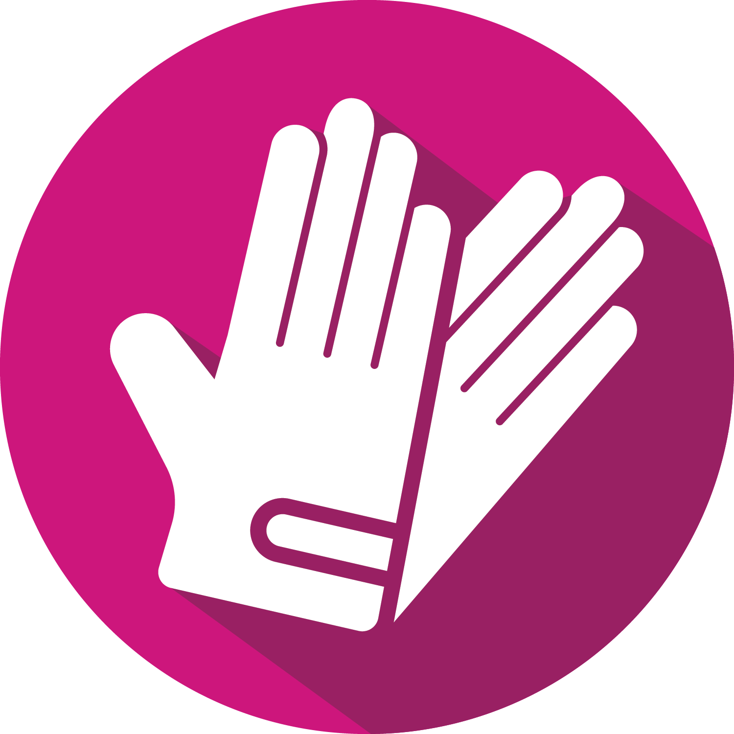 Gloves - Gloucester Road Tube Station Clipart (1500x1500), Png Download