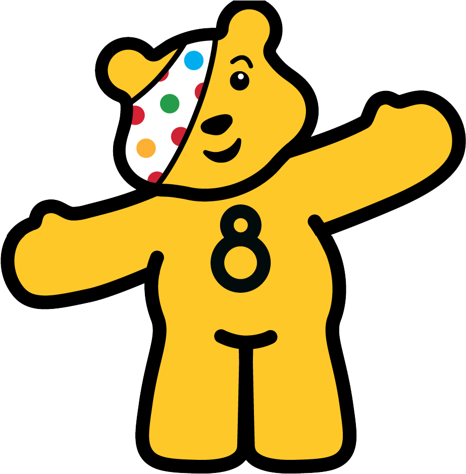 The Charity Helps Many Different Types Of Children - Children In Need Thank You Clipart (1000x975), Png Download