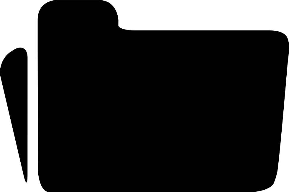 Open Office Folder Comments - Carmine Clipart (980x650), Png Download