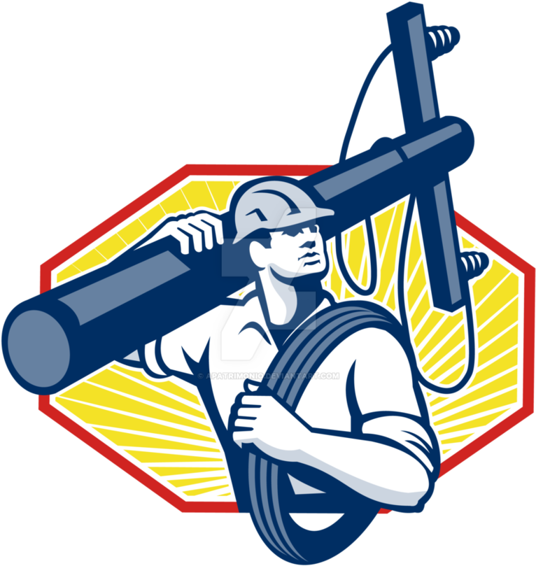 894 X 894 2 - Clip Art Electric Post - Png Download (894x894), Png Download