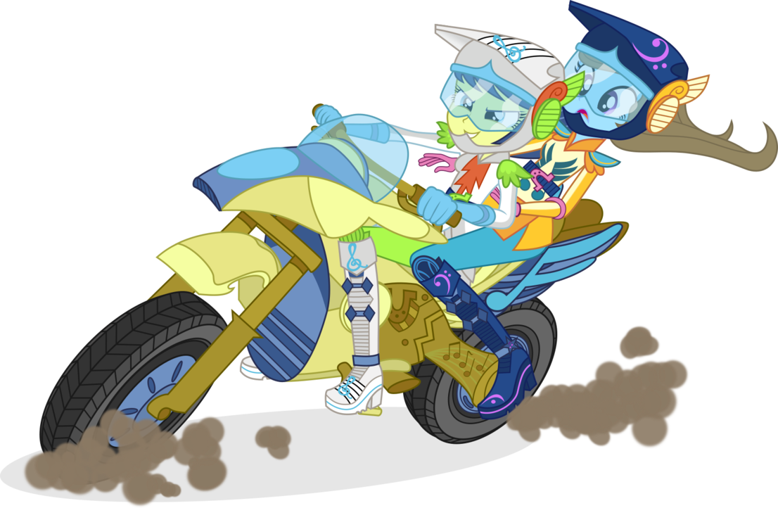 My Little Pony Equestria Girl Motocroos - Mylittlepony Clipart (1106x722), Png Download