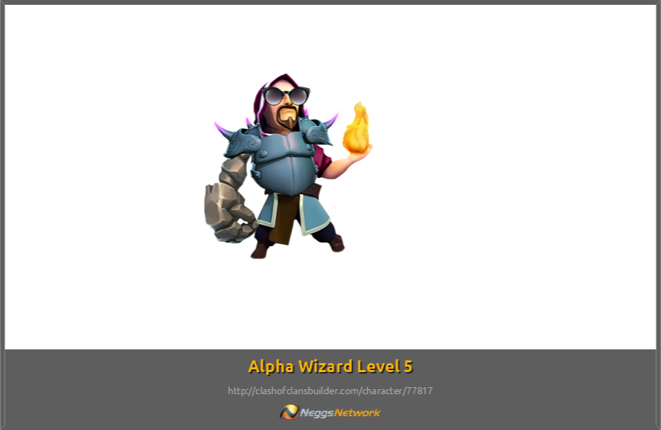 Picture Library Library Alpha Level Character Clash - Clash Of Clans Level 5 Wizard Clipart (960x624), Png Download