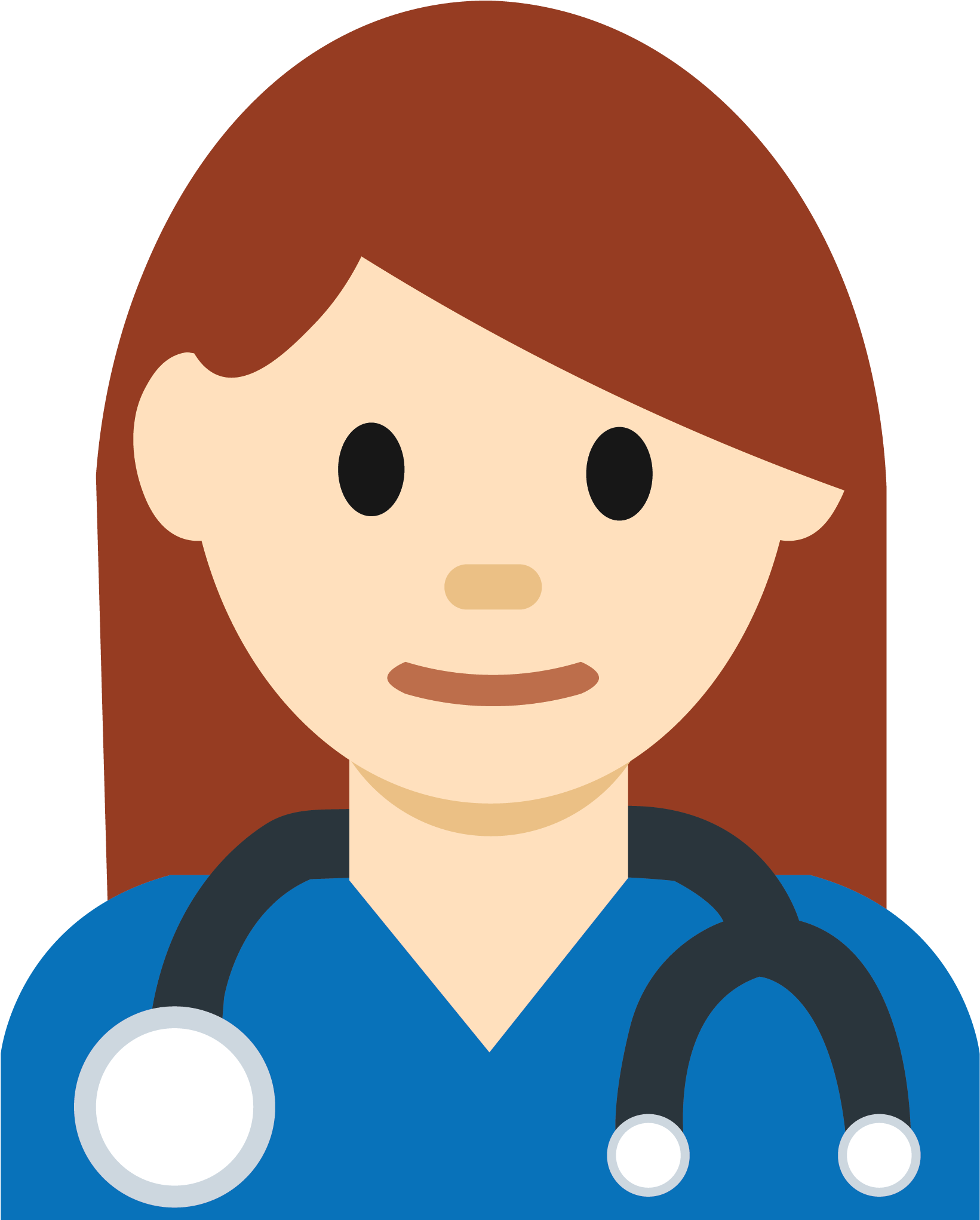 Nurse - Cartoon Clipart (2084x2084), Png Download