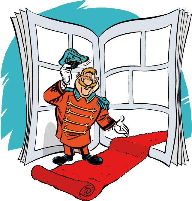 Auction Day - Portero De Escuela Dibujo Clipart (699x736), Png Download