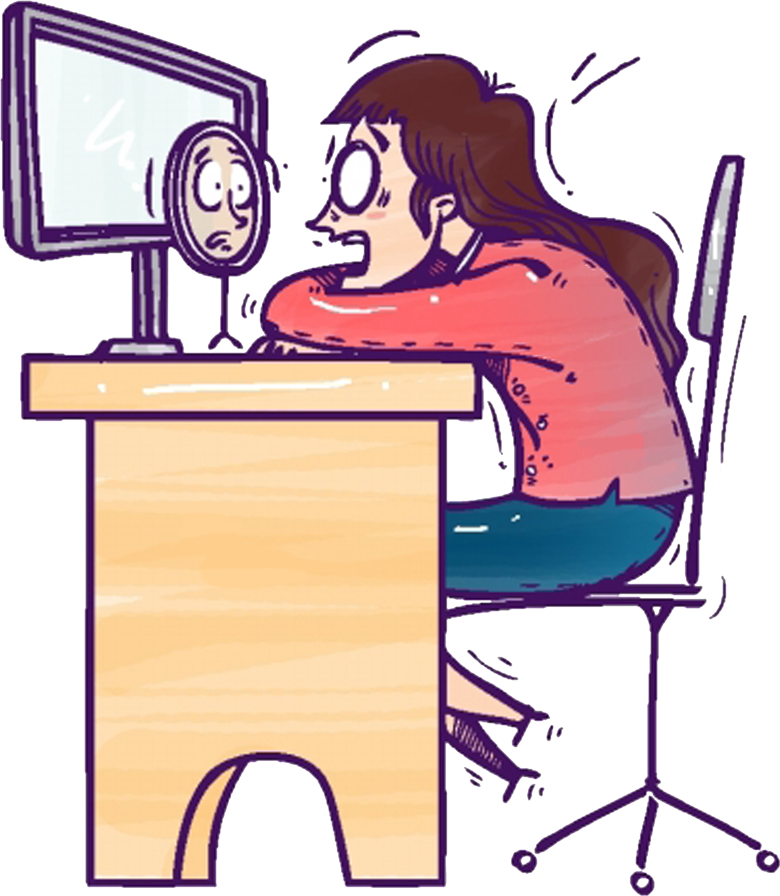 Sleeping Clipart Siesta - Cartoon - Png Download (5000x5000), Png Download