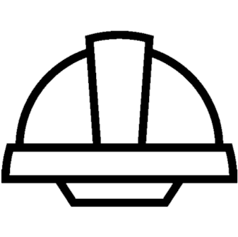 Trade Coordination - Icone Casque Chantier Clipart (1000x334), Png Download