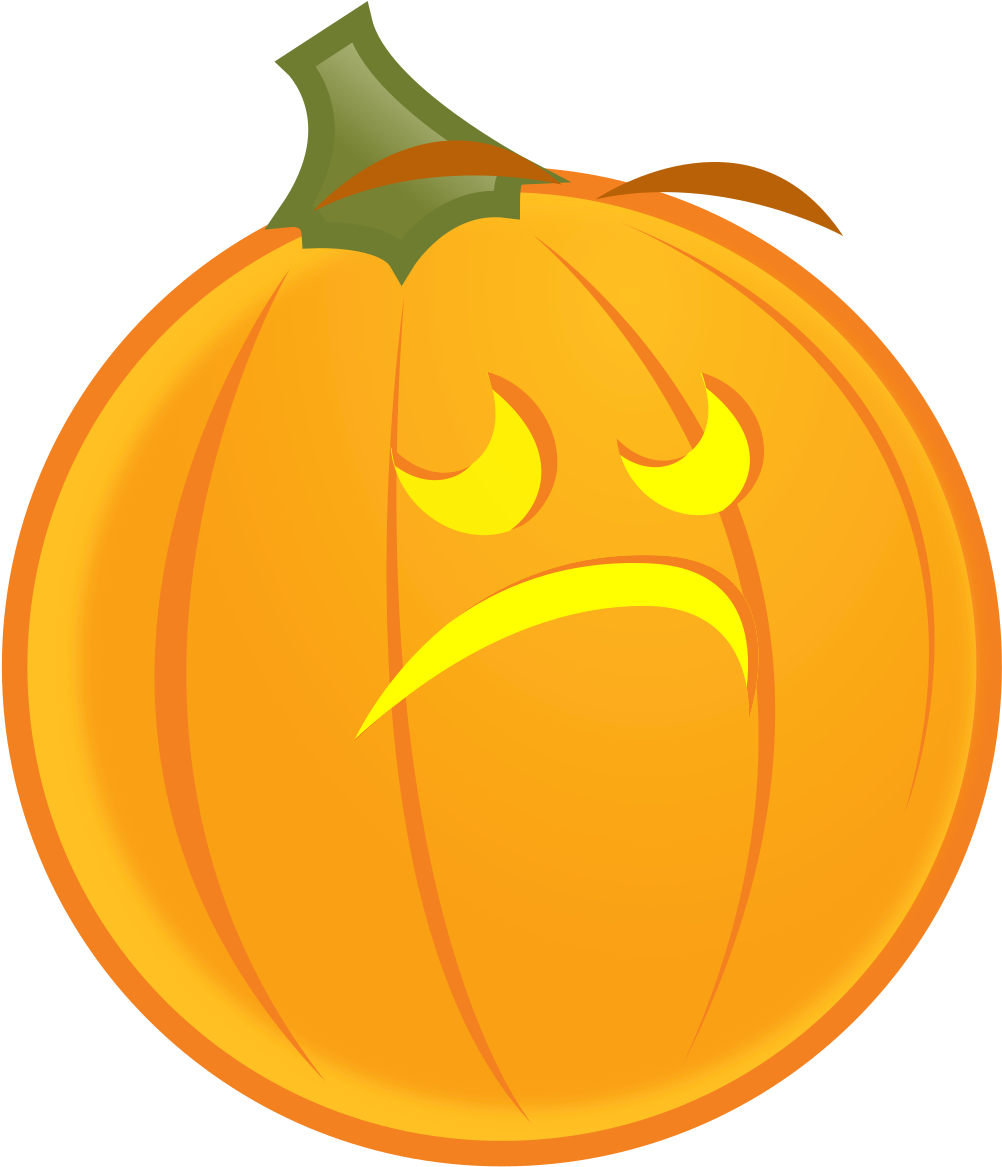 Trending Content - Pumpkin Clipart (1074x1197), Png Download