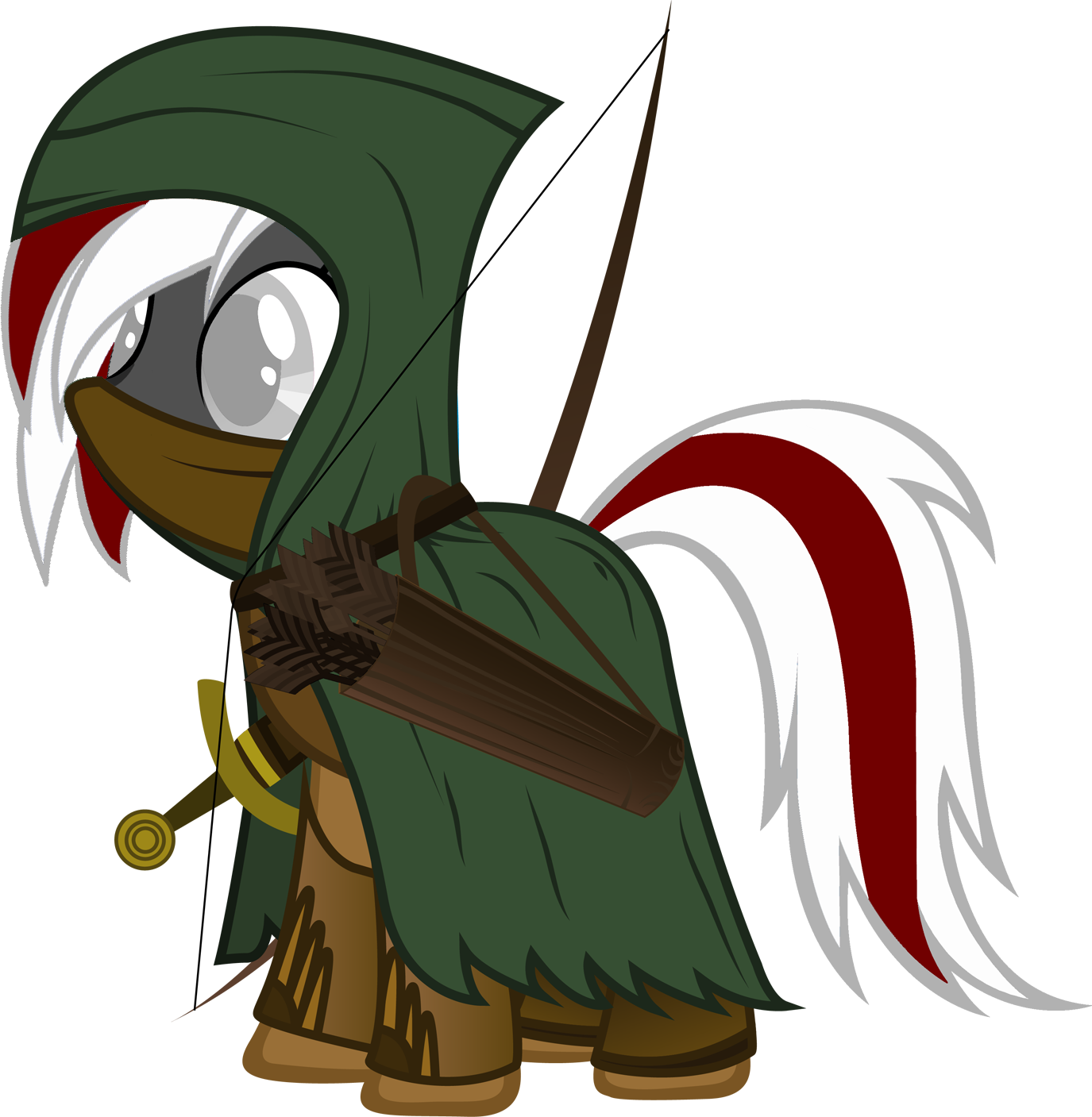 **anonymous Rolled A Random Image Posted In Comment - Rainbow Dash Warrior Clipart (1375x1407), Png Download