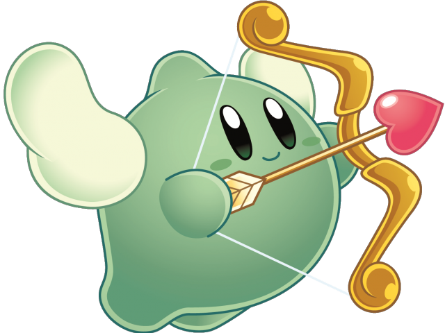 Kirby Clipart Love - Cupie Kirby - Png Download (640x480), Png Download