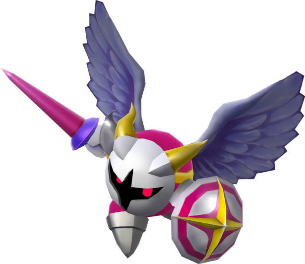 Galacta Knight Png - Galacta Knight Kirby Planet Robobot Clipart (615x532), Png Download