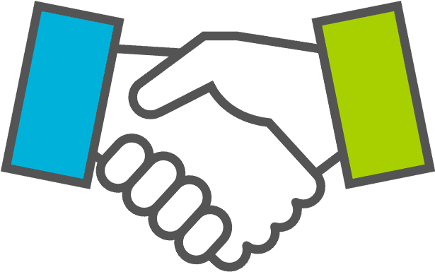 Hulp Bij Koop - Vector Two Hands Clipart (700x699), Png Download