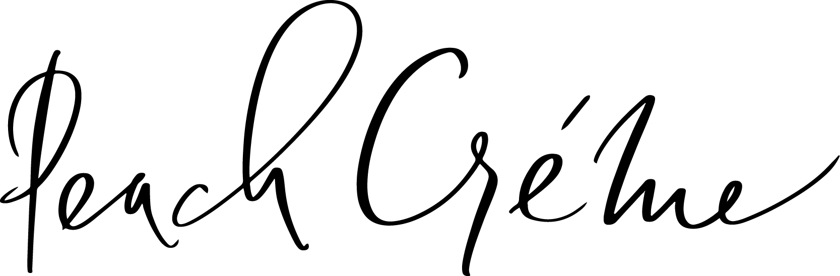 Maison De Fleur Script Www Peachcreme Com - Line Art Clipart (1667x548), Png Download