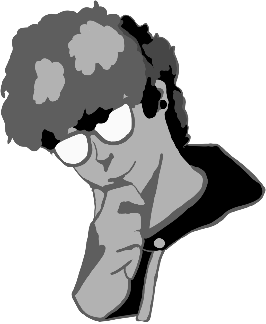 Wanted To Attempt To Recreate The Persona 5 Loading - Cartoon Clipart (1115x1310), Png Download