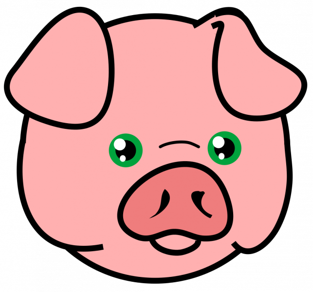 “earmarks Are The Currency Of Corruption” - Pig Face Clipart Png Transparent Png (643x600), Png Download