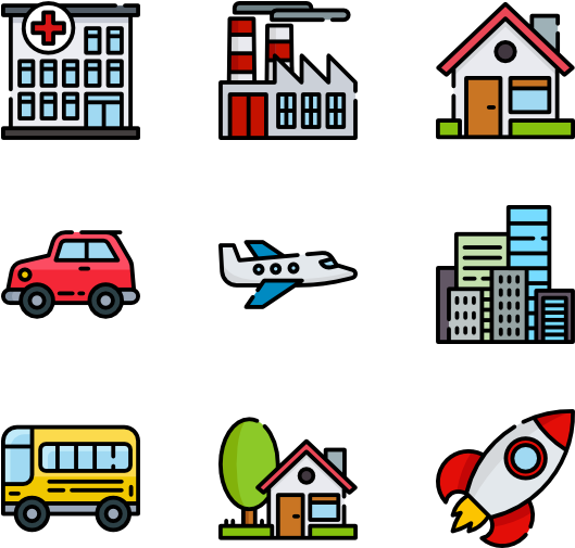 Travel & Places Emoticons - Food Truck Icon Png Clipart (600x564), Png Download