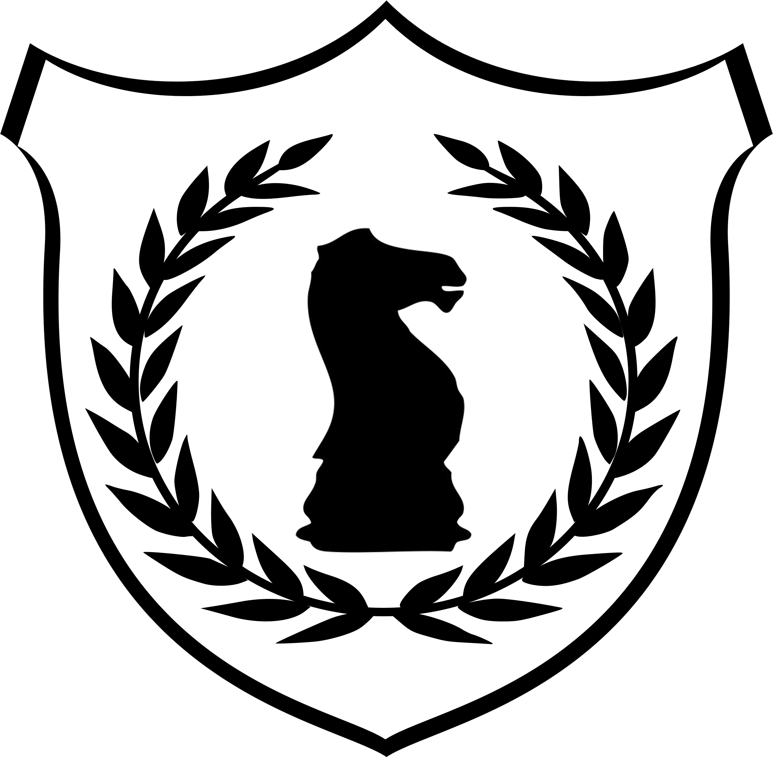 Laurel Wreath Clipart (2493x2442), Png Download