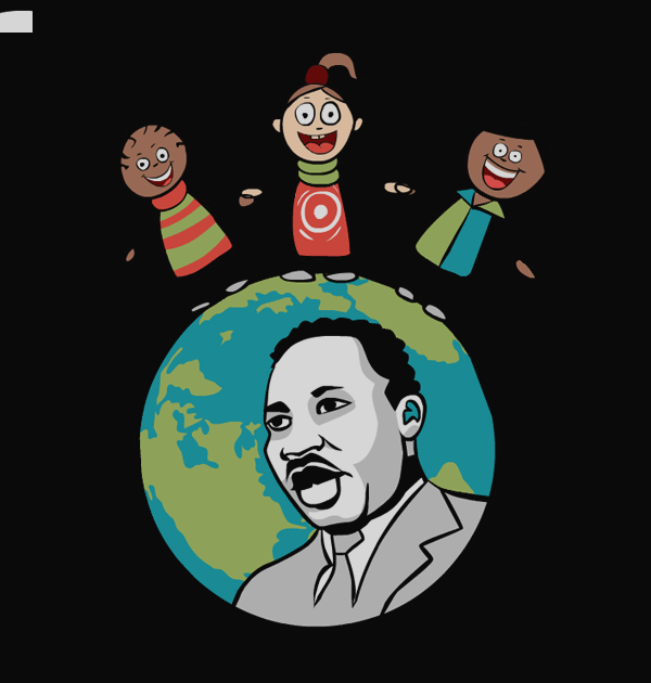Martin Luther King Day Clip Art Mlk Day Clipart - Png Download (600x630), Png Download