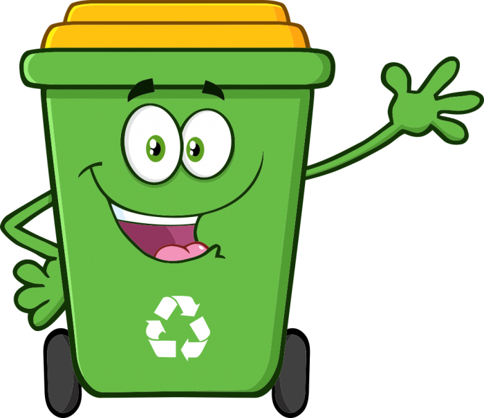 Sticker Triskel 4 - Recycling Bin Clipart - Png Download (700x605), Png Download