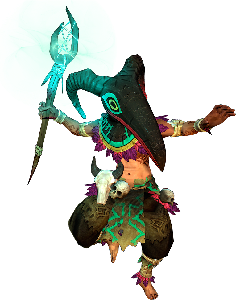 Rider Preview The Dragons Of Elanthia - Shaman Character Design Clipart (1004x1004), Png Download