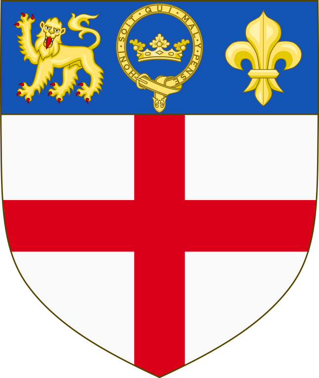 Arms Of The Garter King Of Arms - Emblem Clipart (646x767), Png Download