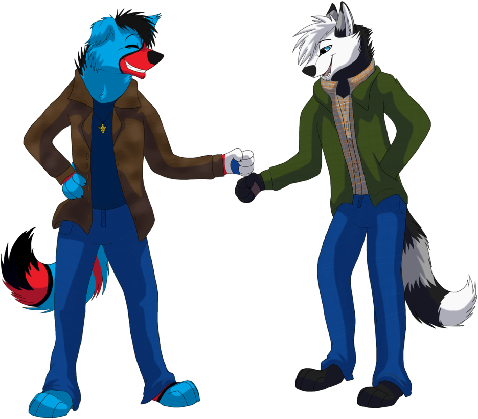 Bro Fist Pound Hand Shake Type Thing By Bosleyboz - Pound Hand Clipart (935x818), Png Download