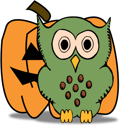 Hooty Halloween Sep2011 Clipart (603x586), Png Download