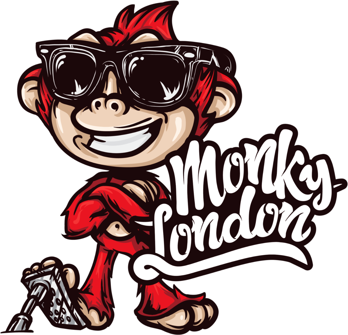 Monky London Logo Clipart (1200x1152), Png Download