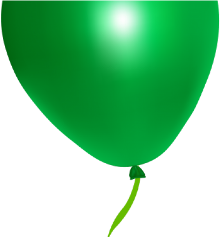 Ballons Clipart Green Balloon - Balloon - Png Download (640x480), Png Download