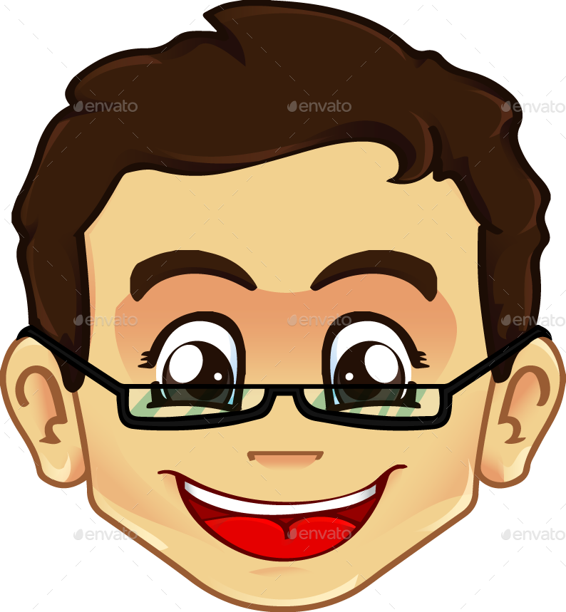 Acc/geek Glasses Boy With Glasses Clipart Png Download Full Size