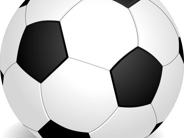 Football Clipart Soccer - Football Ball - Png Download (640x480), Png Download
