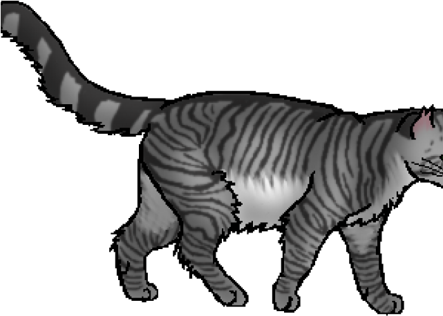 Cat Clipart Hunting - Warrior Cats Hawkheart - Png Download (640x480), Png Download