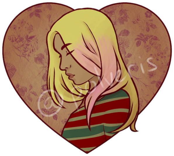 “sleepover” By Hayley Kiyoko 04/18 - Cartoon Earth Clipart (640x640), Png Download