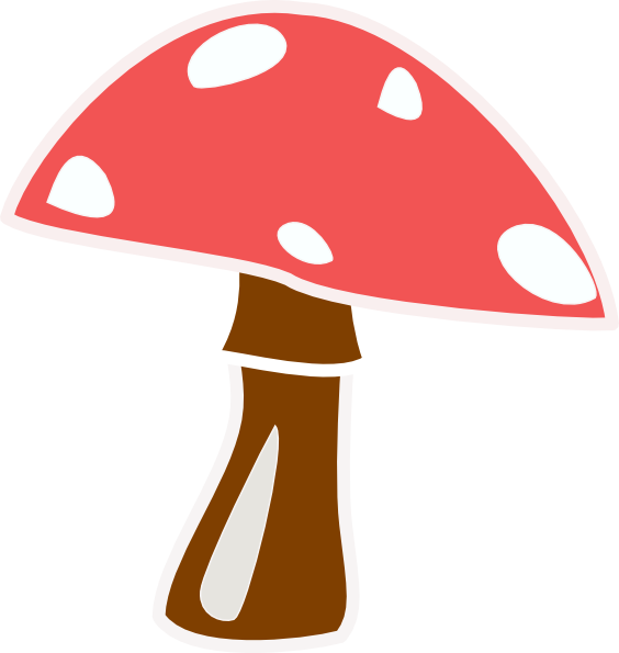 Clipart Of Tops, Yeast And Autotroph - Medicinal Mushroom - Png Download (564x595), Png Download