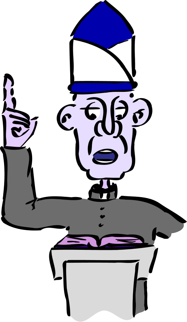 Color Variation B - Priest Clip Art - Png Download (600x1031), Png Download