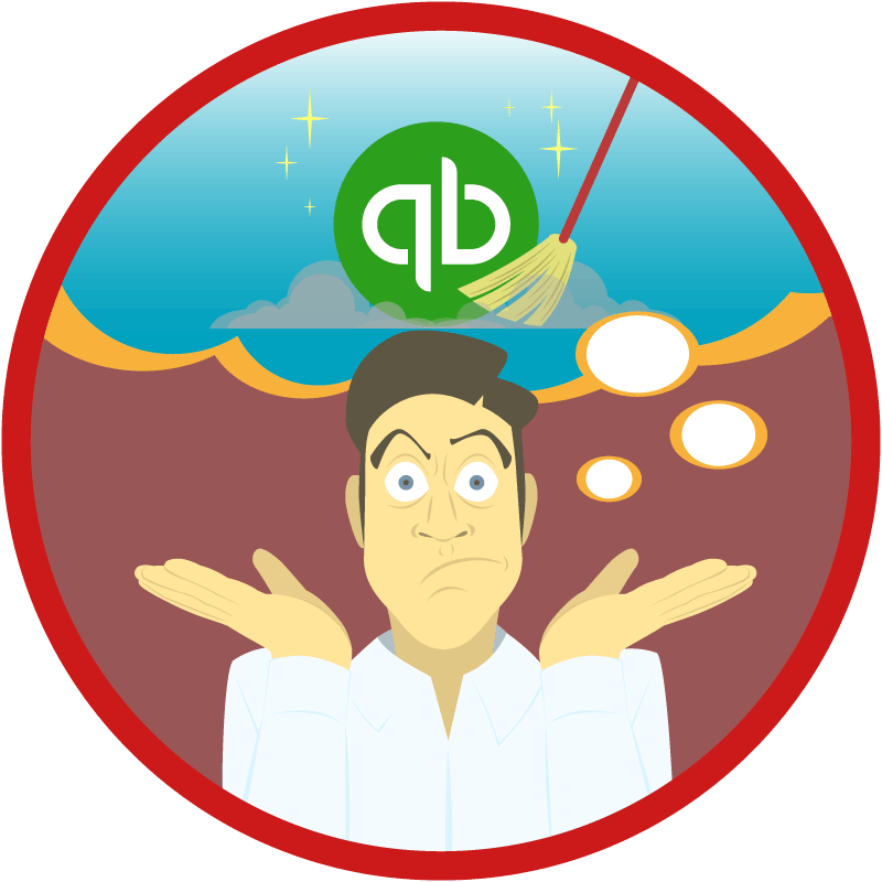 How Do I Prevent And Remove Dirty Quickbooks Data - Pinkalicious Costume Clipart (800x800), Png Download