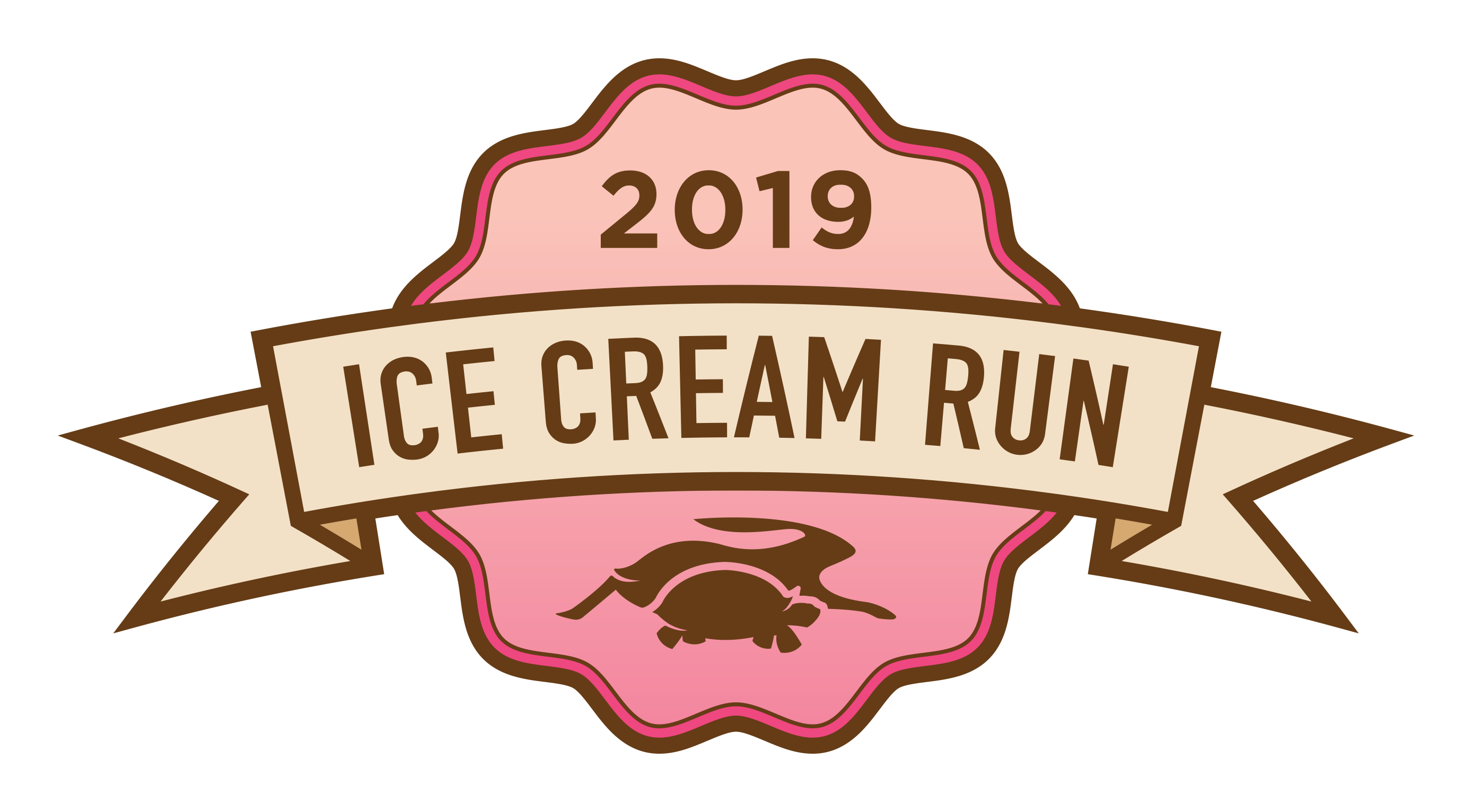 Image - Ice Cream Run 2019 Clipart (2776x1532), Png Download