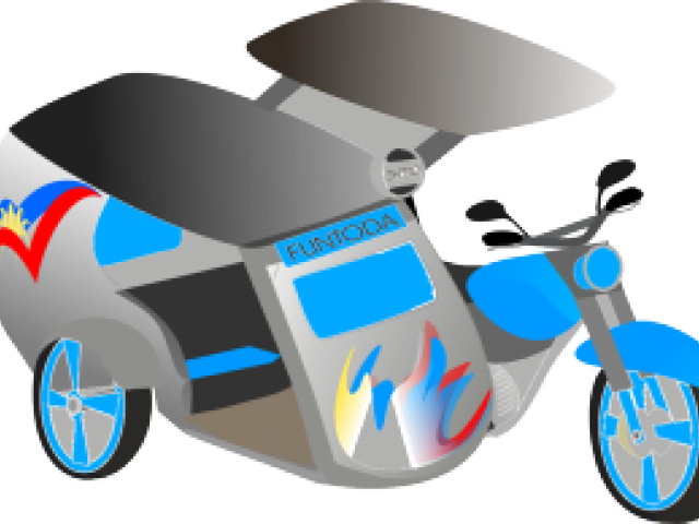 Tricycle Clipart Philippine Tricycle Motorcycle - Png Download (640x480), Png Download