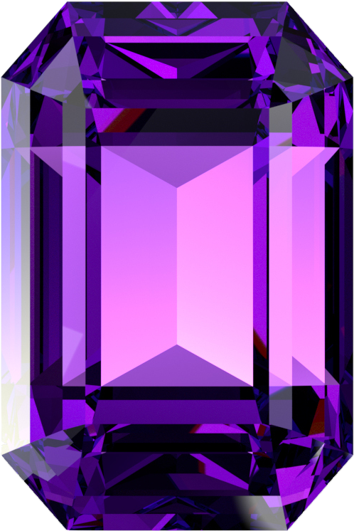 Dark Purple Amethyst - Dark Purple Diamond Png Clipart (541x759), Png Download
