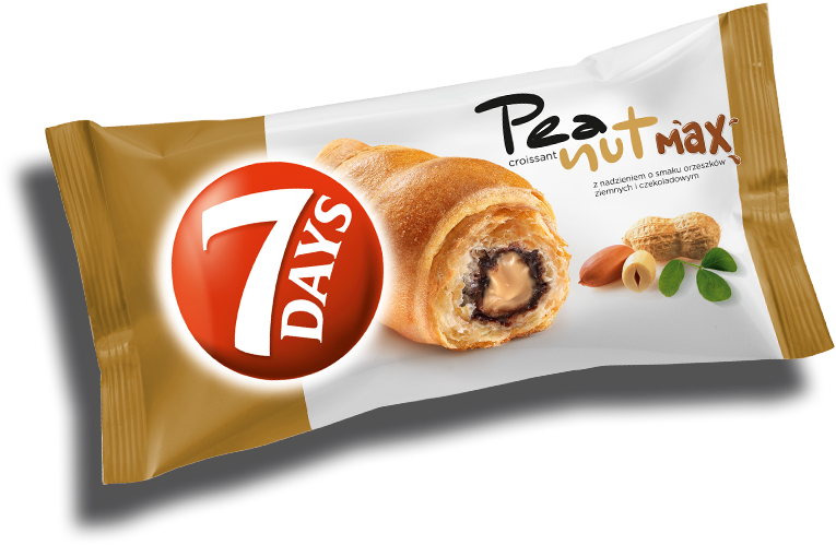 Svg Transparent Croissant Transparent Hazelnut - 7 Days Super Max Clipart (815x580), Png Download