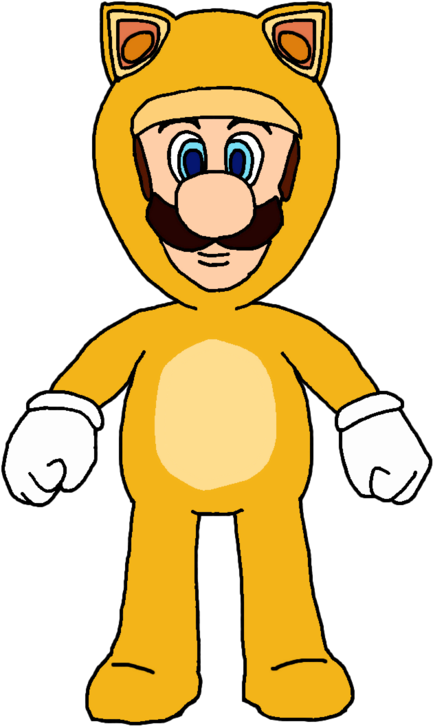 Kitsune By Katlime - Mario Luigi 2 By Katlime Clipart (630x1055), Png Download