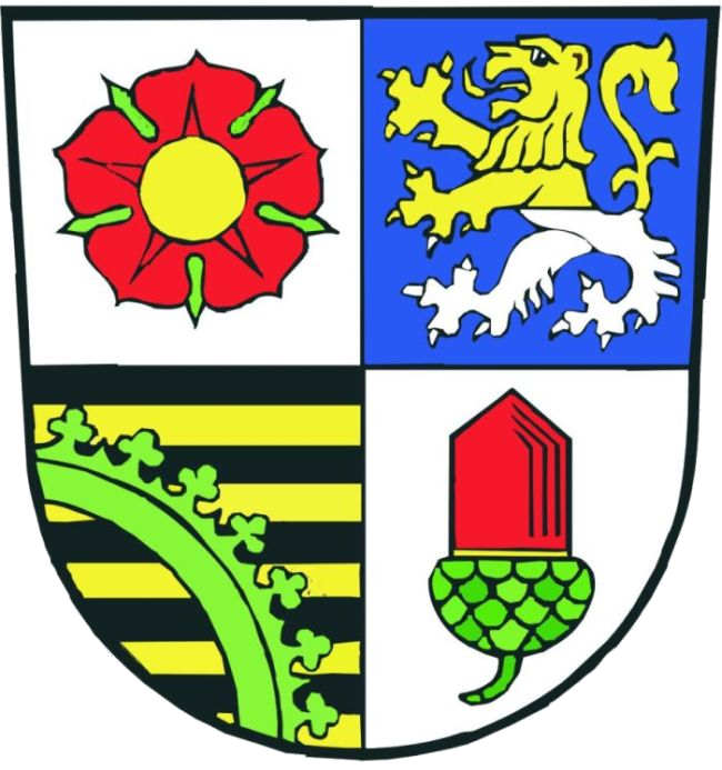 Landkreiswappen Des Landkreises Altenburger Land - Wappen Altenburger Land Clipart (650x693), Png Download