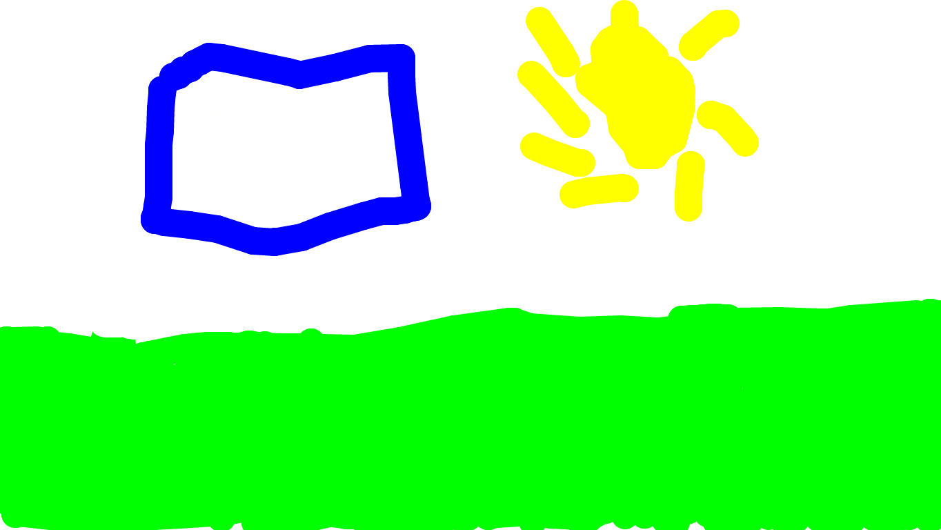 Background Scene - Drawing1 Clipart (1364x768), Png Download