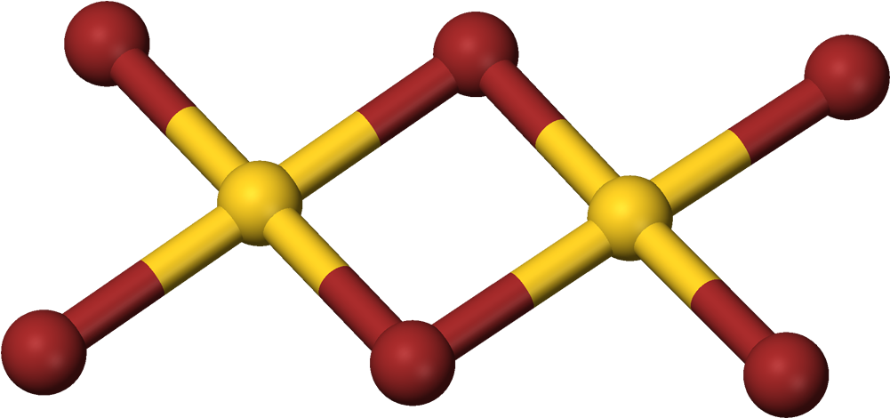 Gold Tribromide Dimer 3d Balls - Molecular Structure Of Gold 3 Sulfide Clipart (1001x470), Png Download