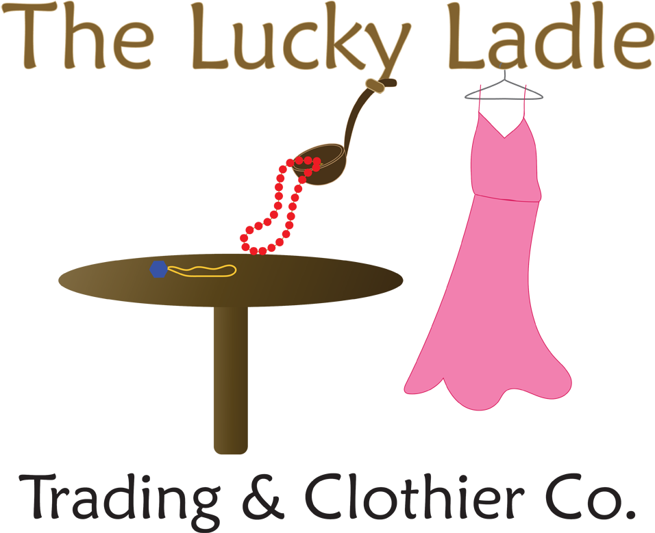 Boutique Logo Design For The Lucky Ladle In United - Illustration Clipart (1200x1000), Png Download