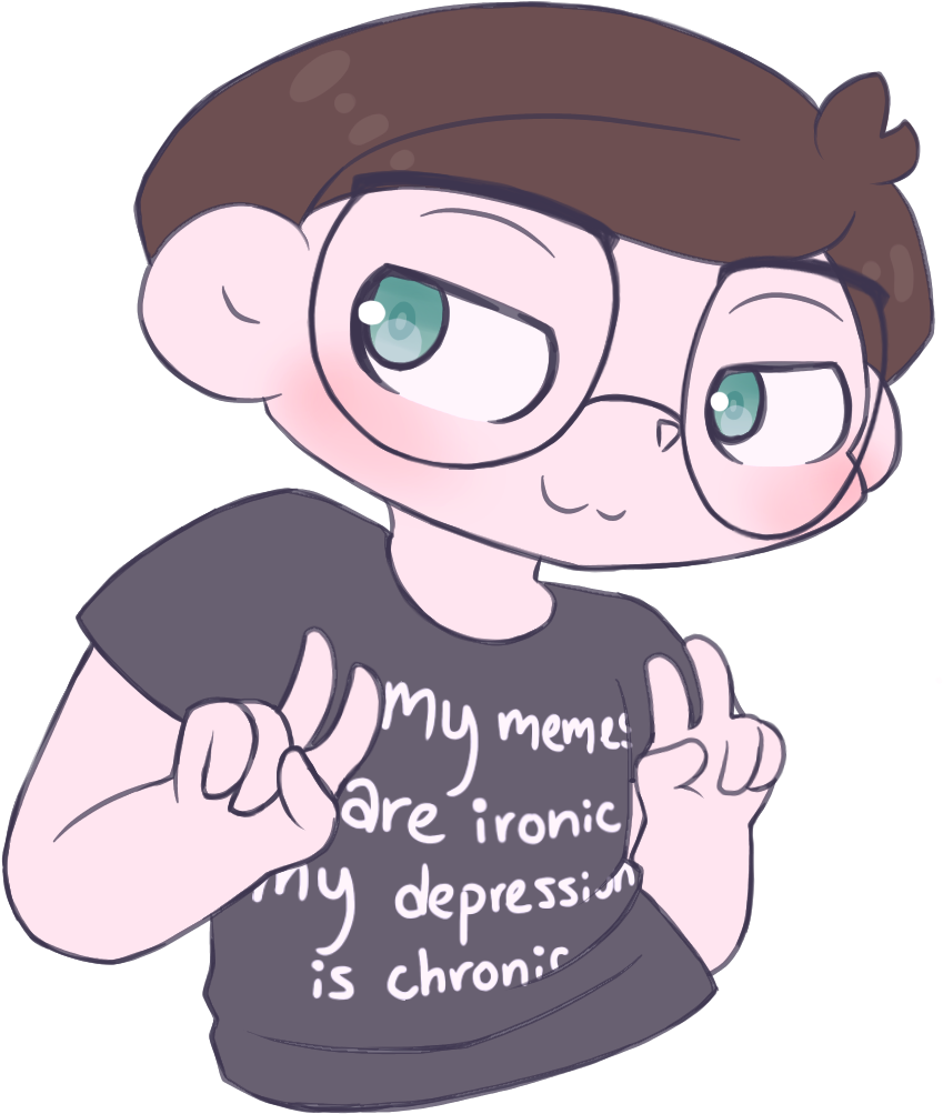 I Forgot Who In The Kleinsen Discord Recommended This - Cartoon Clipart (1174x1207), Png Download