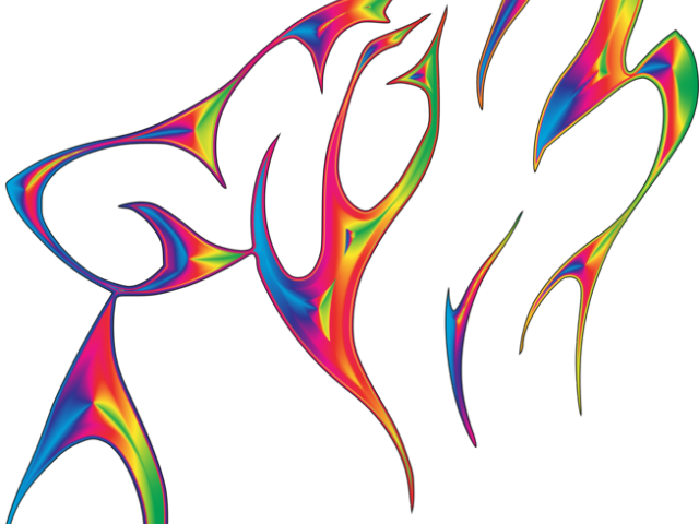 Arctic Wolf Clipart Design - Png Download (640x480), Png Download