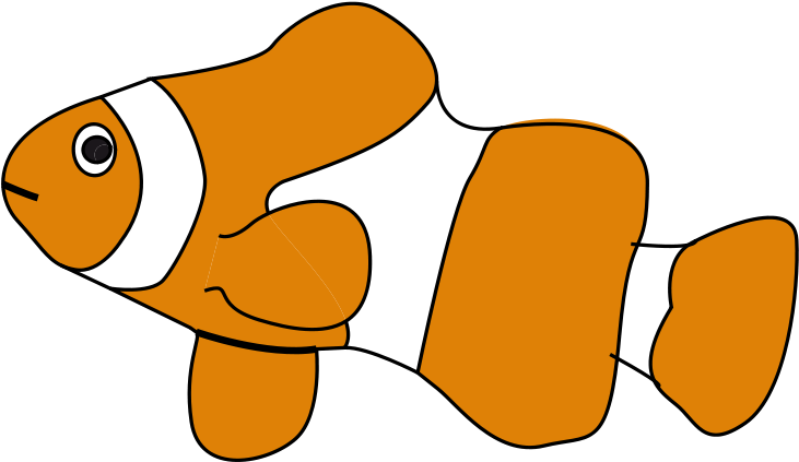 Clipart Of Smaller, Fish And Extraordinary - Png Download (800x487), Png Download