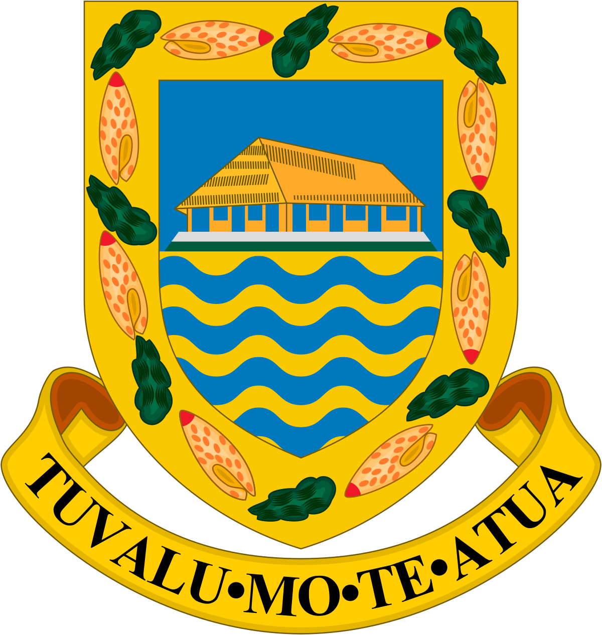 1200 X 1266 0 - Tuvalu Coat Of Arms Clipart (1200x1266), Png Download